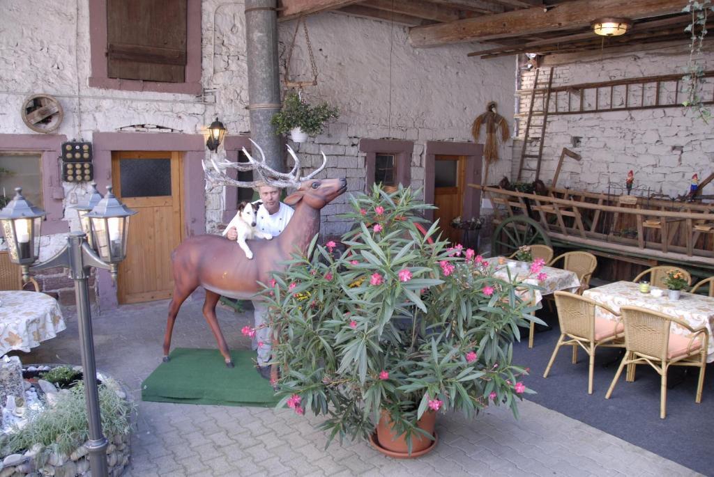 Gasthaus Zum Hirschen Рингсхайм Екстериор снимка